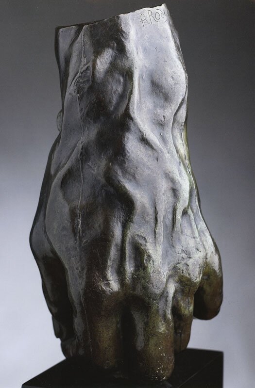 Left Hand of Eustache de Saint-Pierre by Auguste Rodin