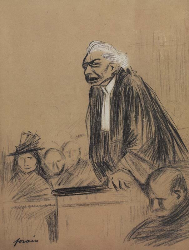 L'Avocat by Jean Louis Forain