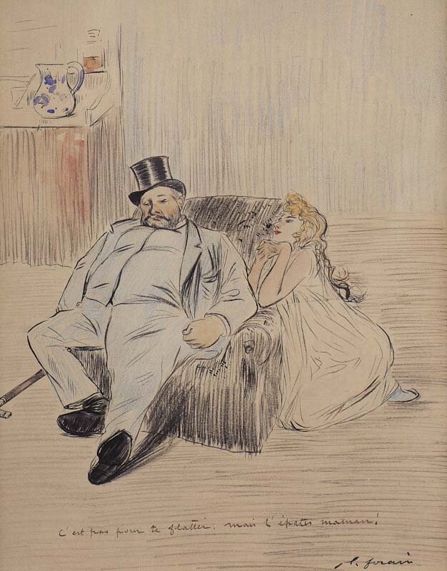 C'est pas pour te flatter mais t'epates maman by Jean Louis Forain