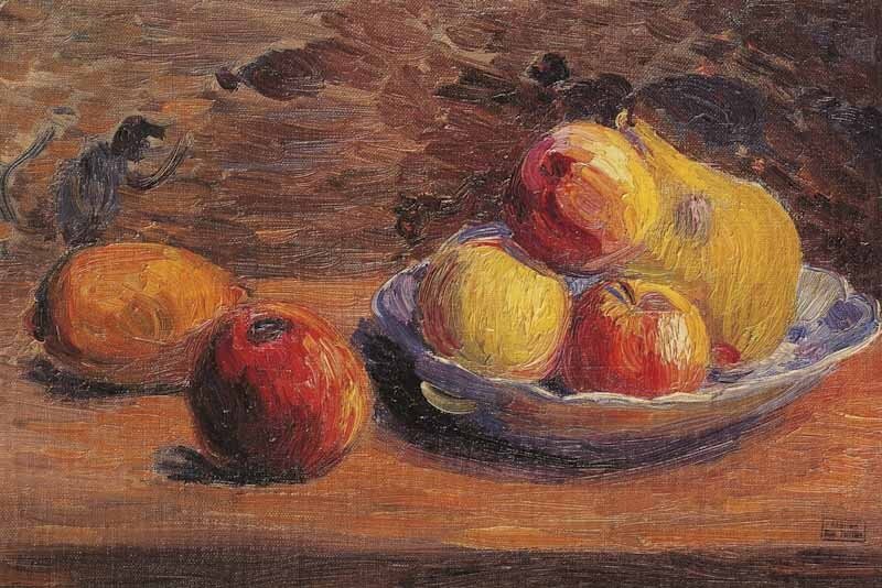 Still Life With Fruit by Hippolyte Petitjean