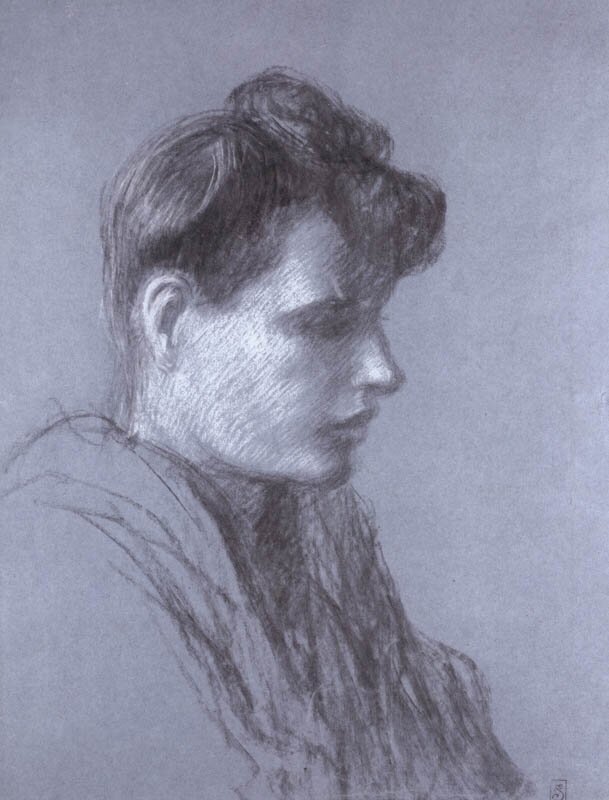 Head of a Woman by Théophile Alexandre Steinlen