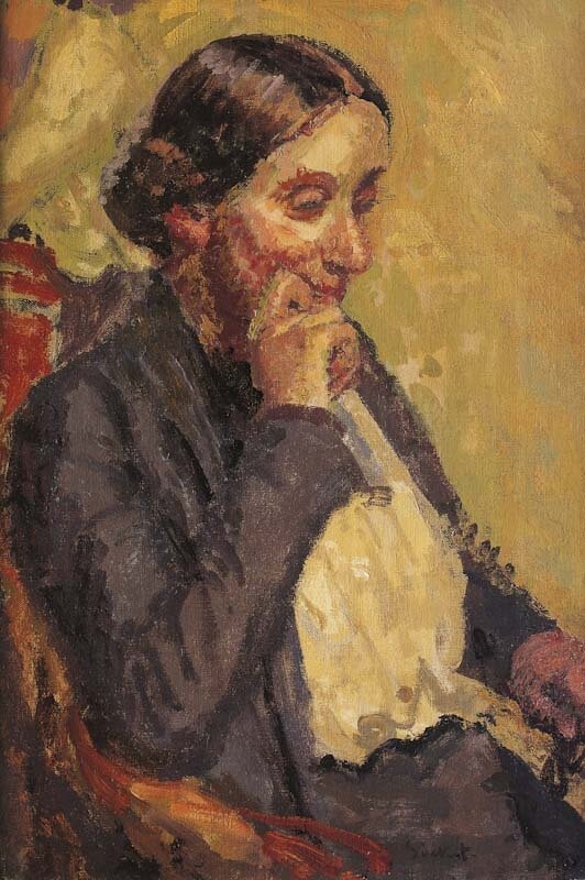 Portrait of Virginia Woolf (1882-1941) by Walter Richard Sickert