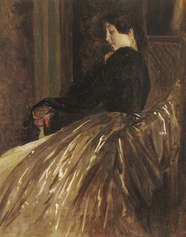 Portrait of Désirée Manfred by Jacques-Émile Blanche