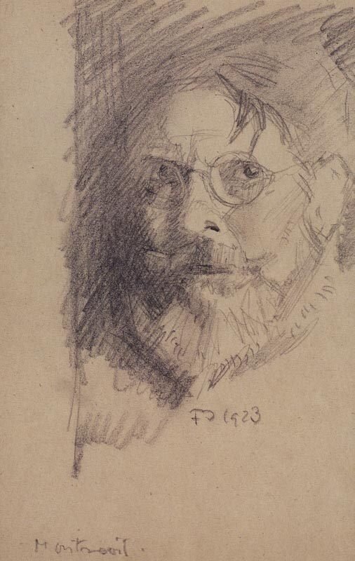 Self Portrait by Sir Frank Brangwyn