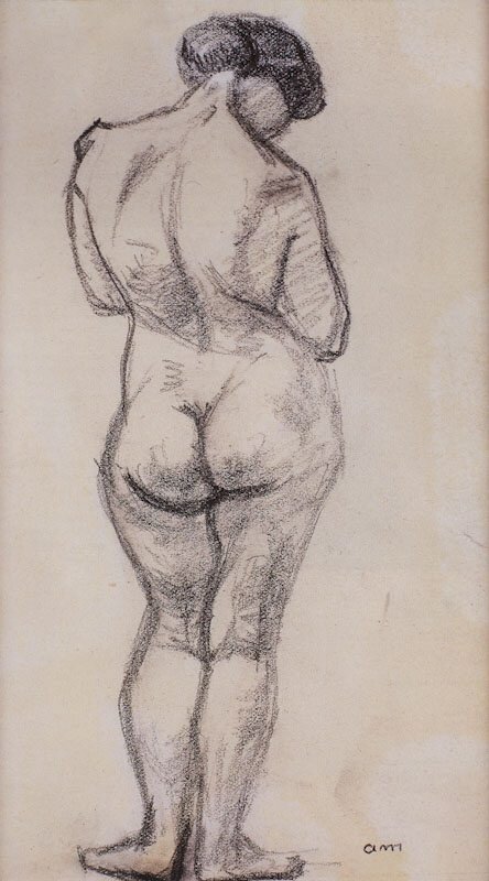 Female Nude, Back by Albert Marquet