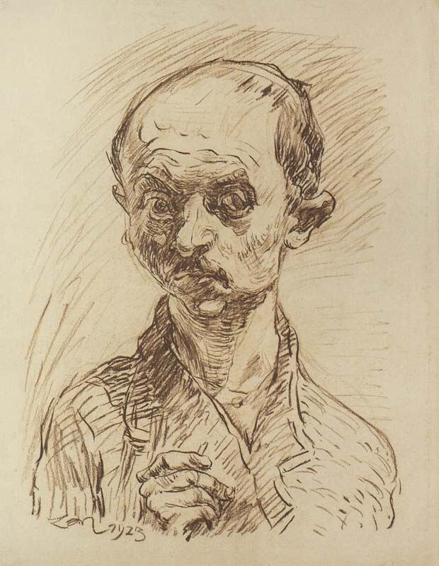 Self Portrait by Ludwig Meidner