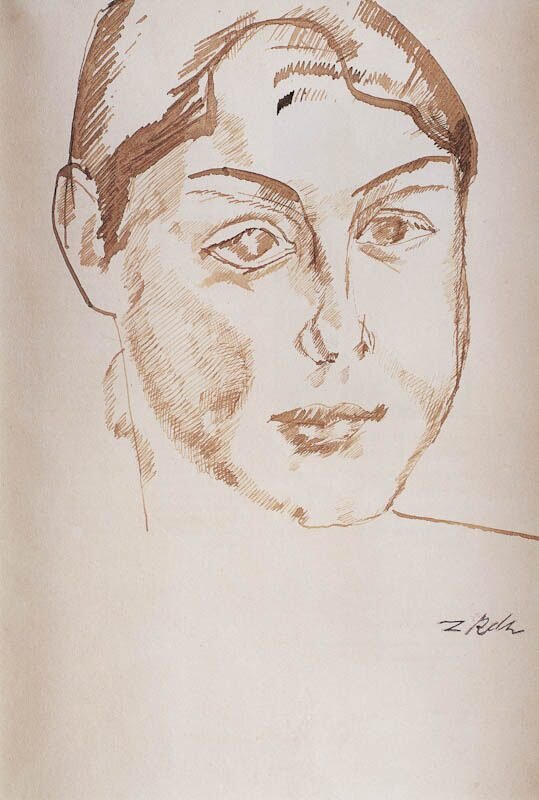 Mademoiselle Mazeau by Ossip Zadkine