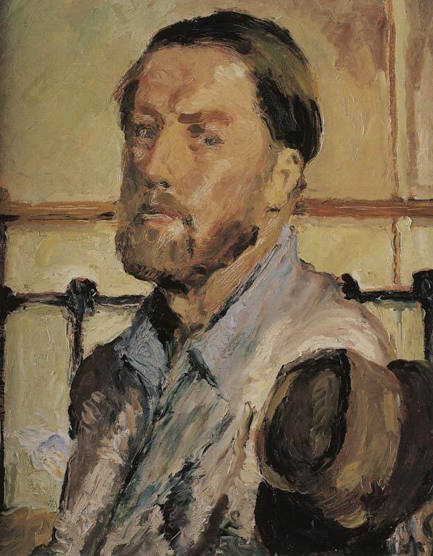 The French hat (Self Portrait) by Ronald Ossory Dunlop