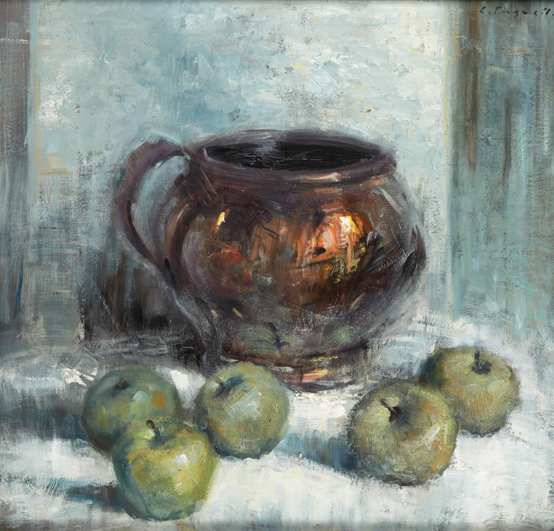 Still Life with Apples by Christopher Tugwell