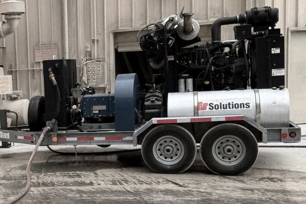 Hydro Blasting Trailer
