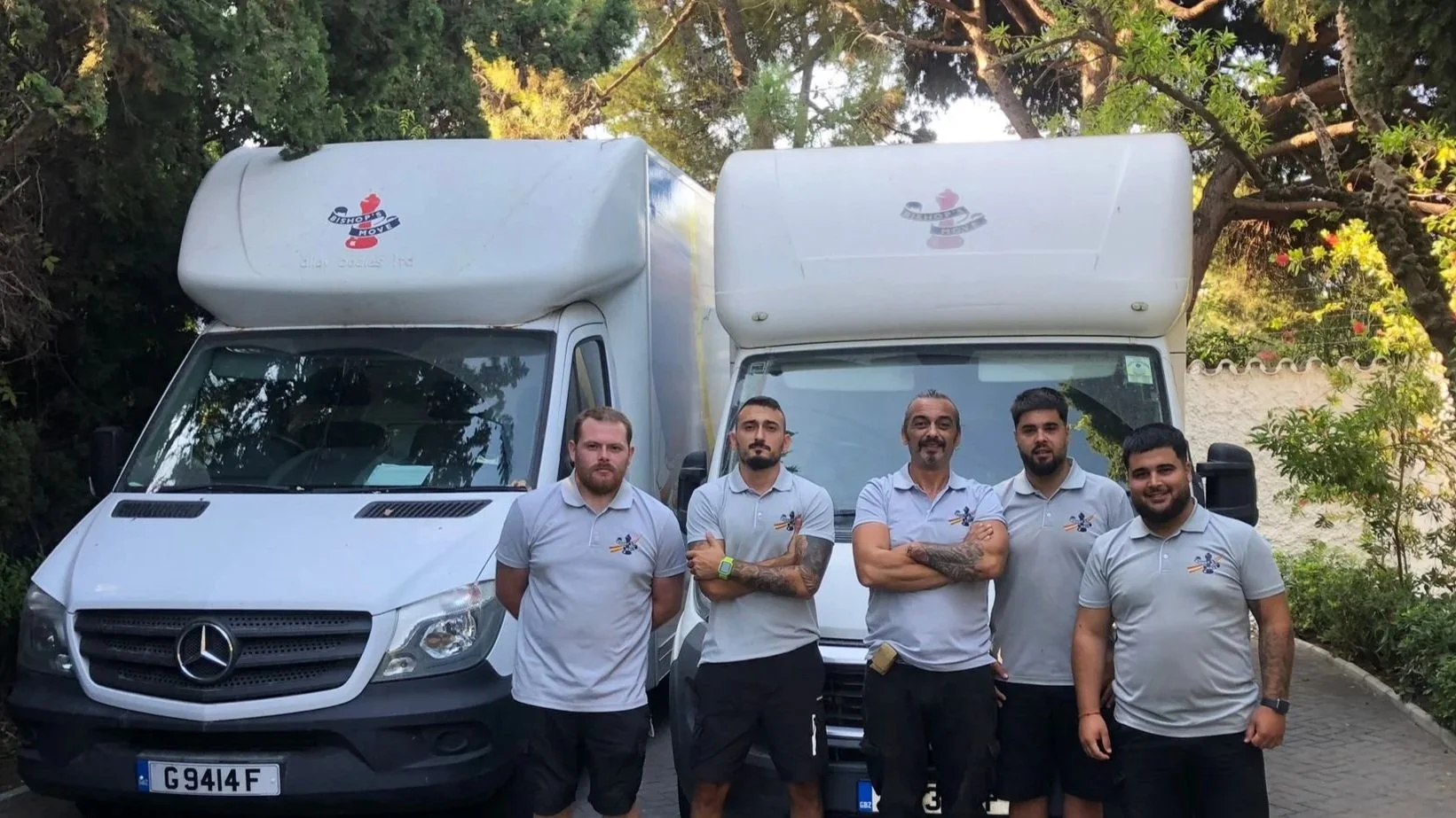 The team at Bishop's Move Gibraltar