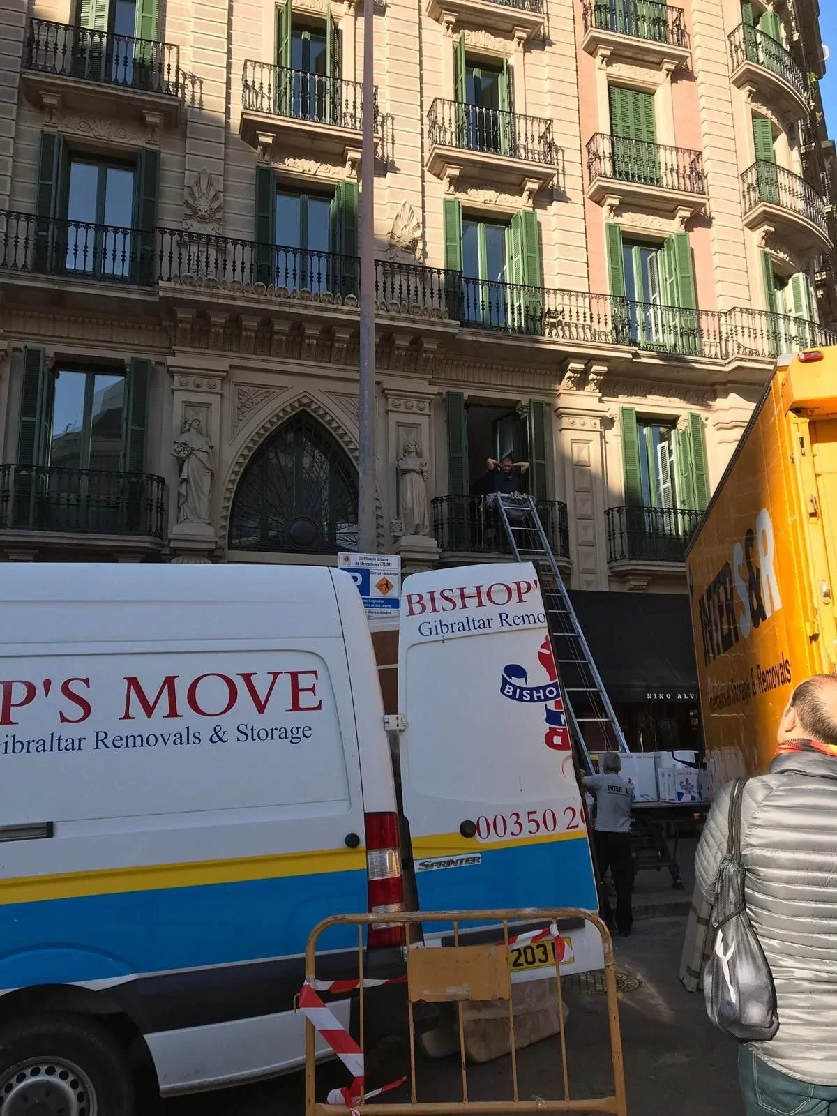 A high rise move in Gibraltar