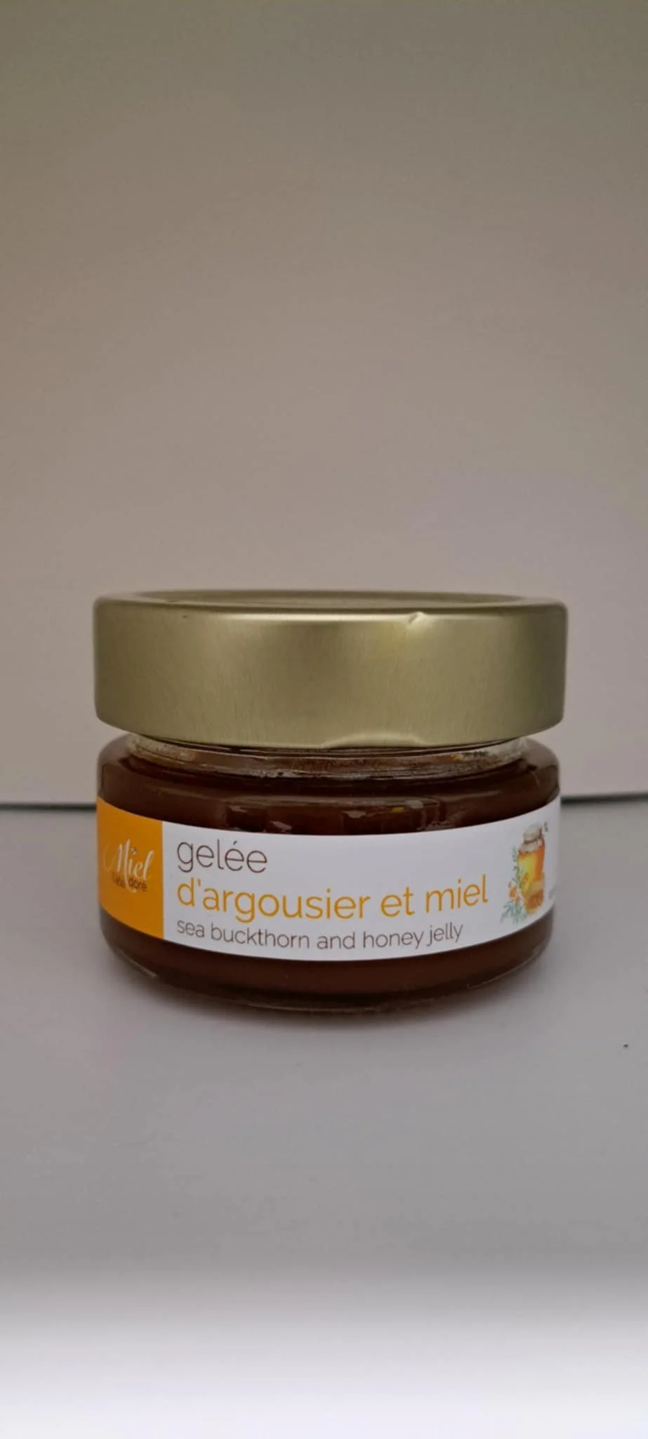 Gelée d'argousier et miel