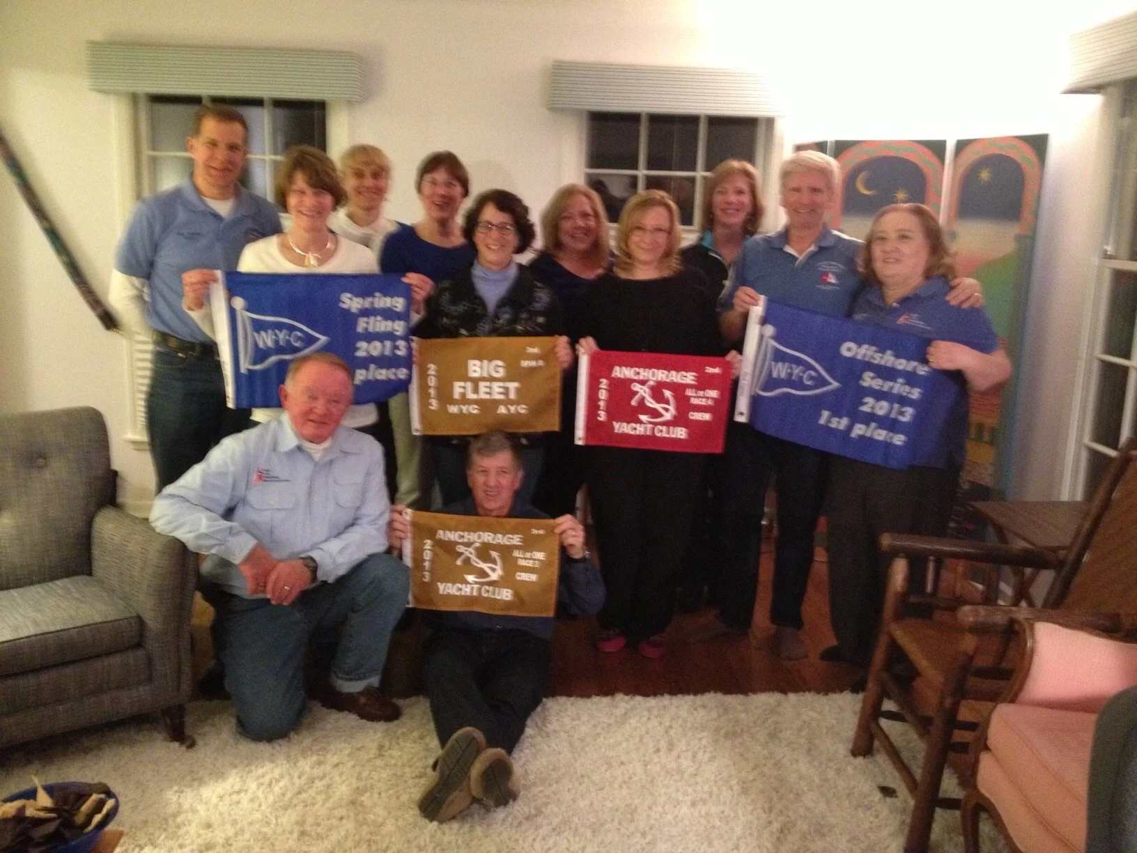 The Blue Heaven Blues party - 2013 was another good racing year.
