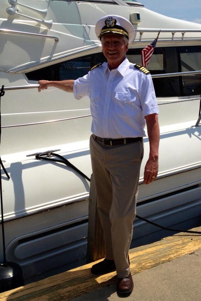 Captain Father John at the WYC Blessing of the Fleet