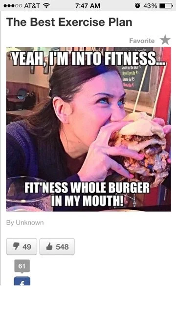 My New Fitness Plan