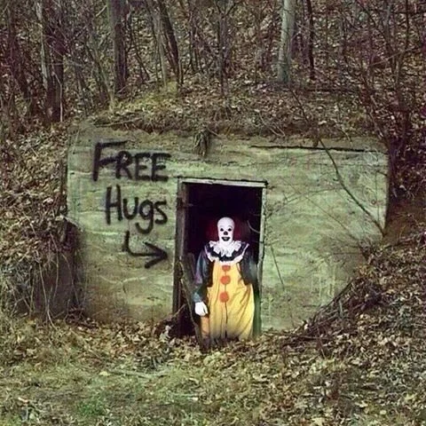 No clowning around.