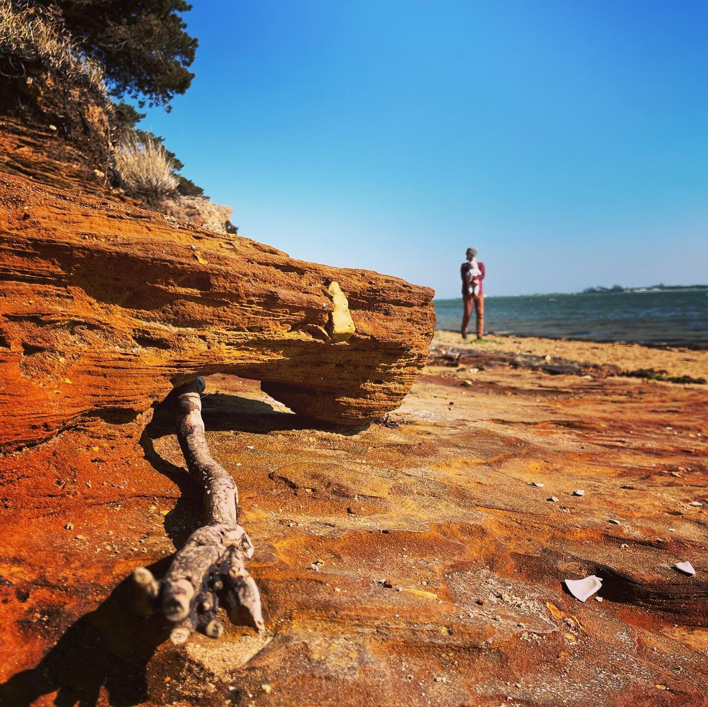 Our first family holiday with Finn was a success ✨👏😅

Hiking the Dorset coastline. 🥾🥾
Paddle boarding on the sea. 🏄&zwj;♀️
Van adventures 🚐
Birthday celebrations 🎉🥳🎂
Island adventure &amp; boat trips 🏝⛴
And the best allotment shed hangout a