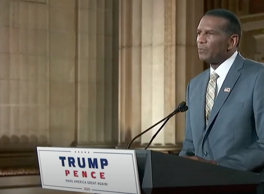 Burgess Owens at the Republican National Convention