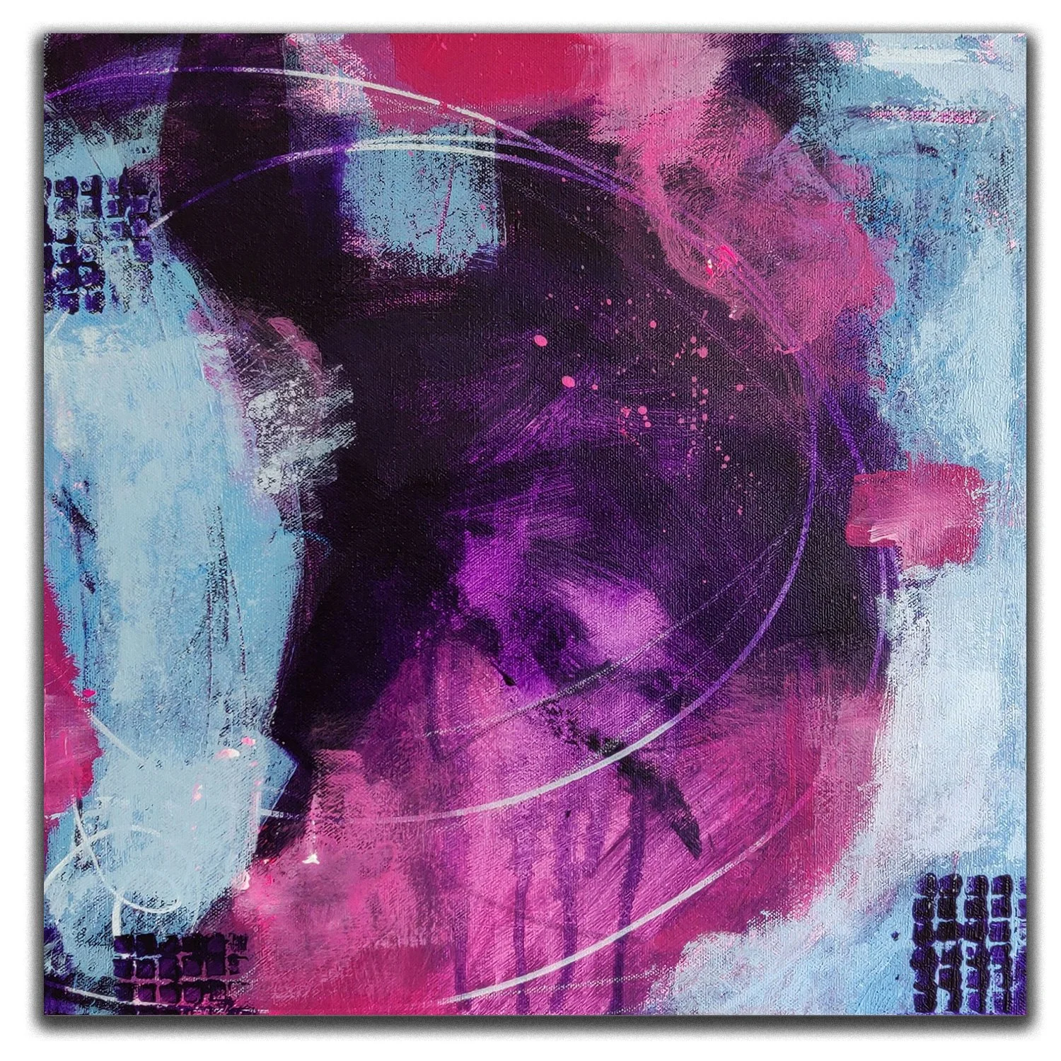 It happened so quickly, 40x40cm