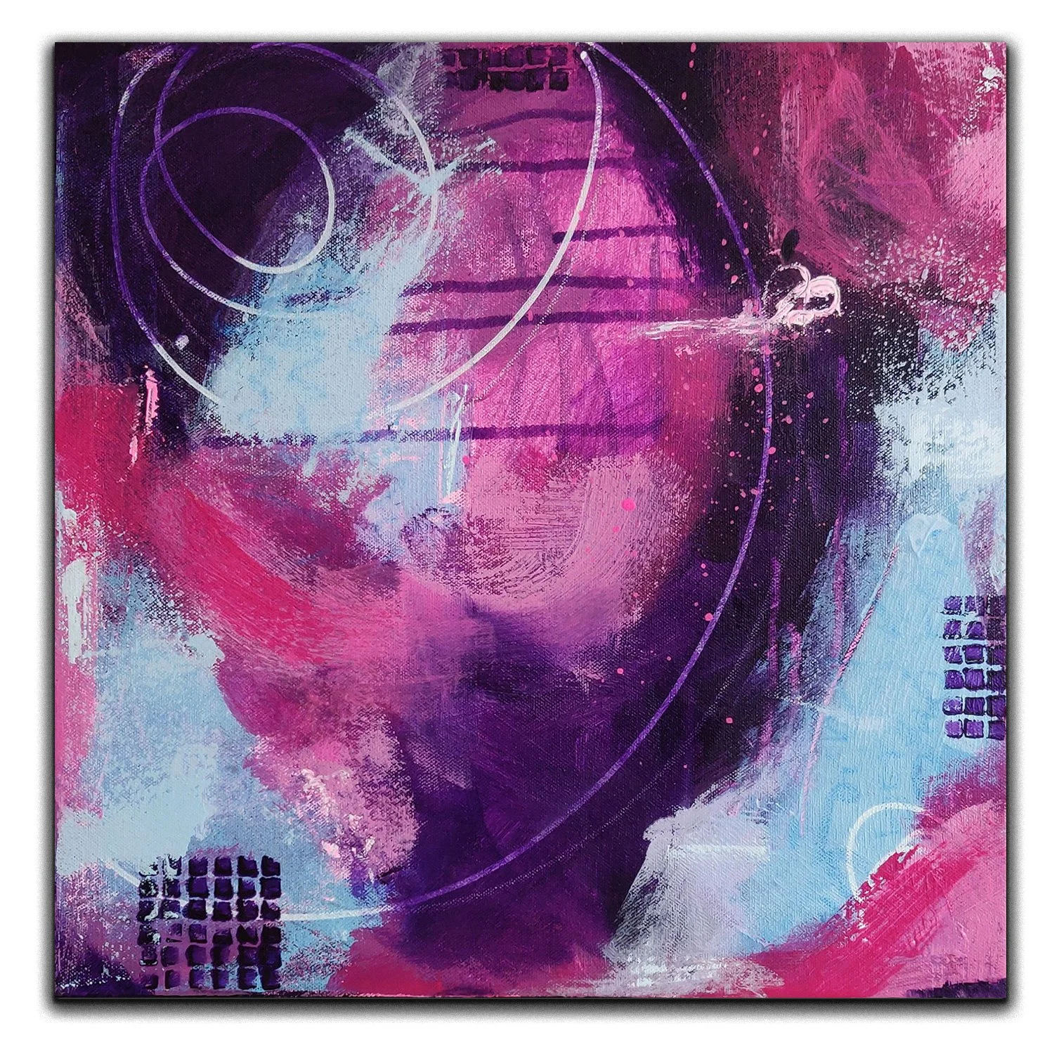 All in my head, 40x40cm