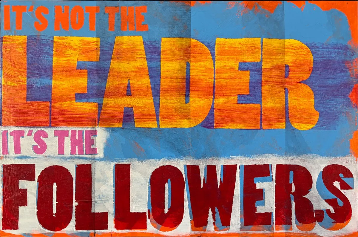 Daniel Friedman, Unfolded Protest Sign