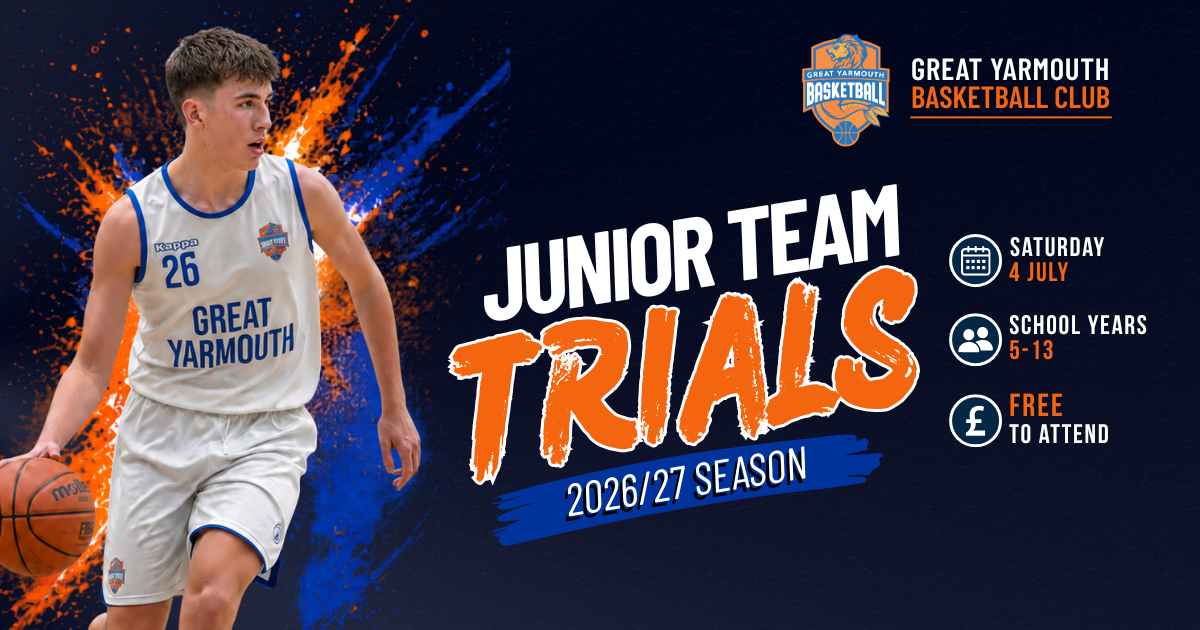Junior Team Trials 2026/27 – Book Your Free Place