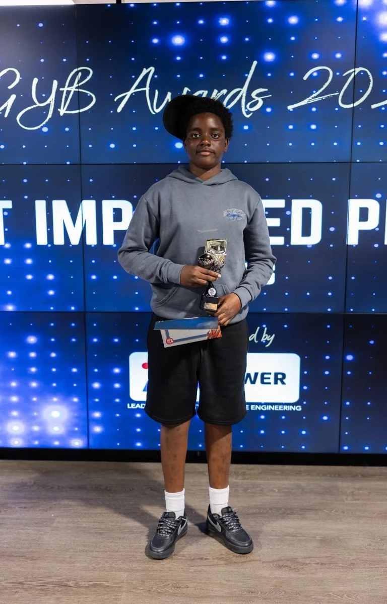 U13 Most Improved Player: Christian