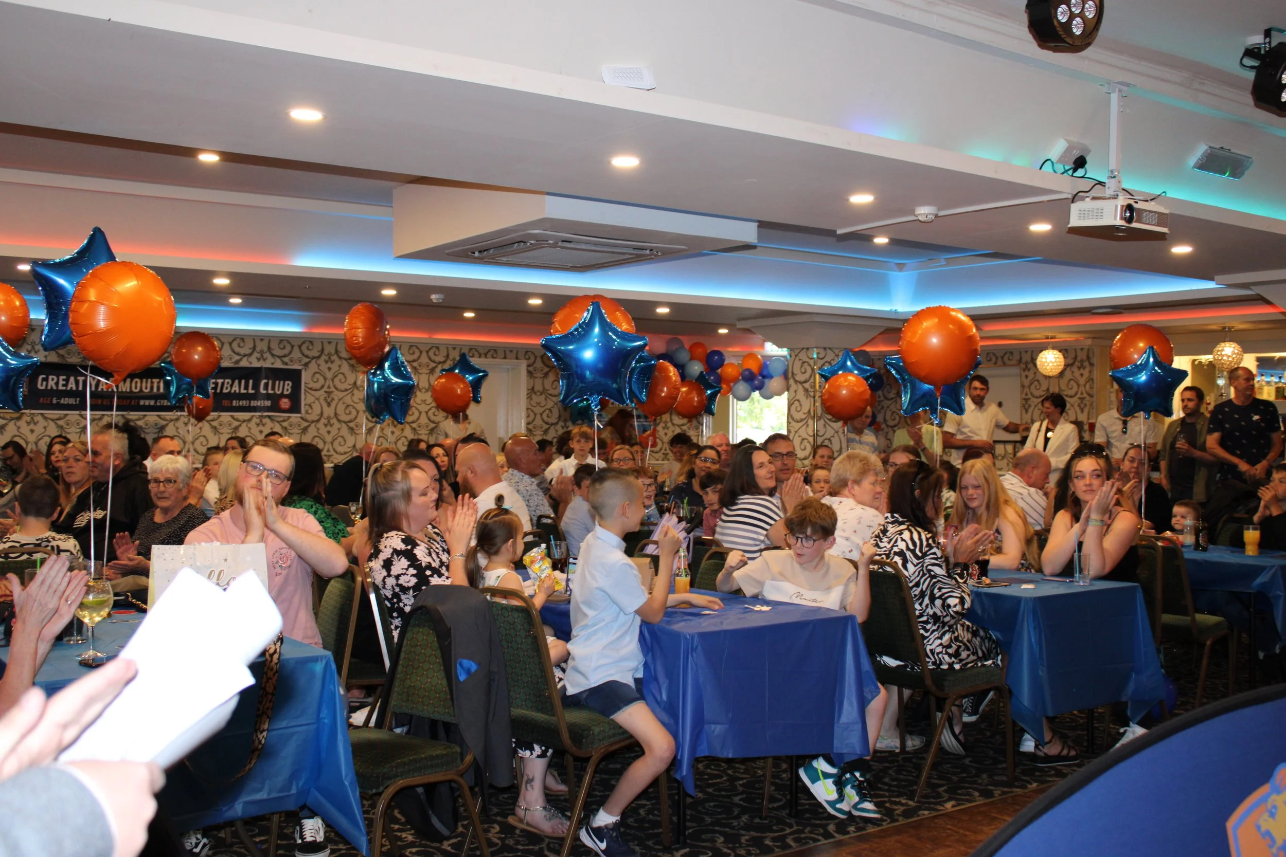 A packed room ahead of the 2022/23 Awards
