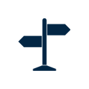 A black symbol of an arrow pointing in four directions: up, down, left, and right.