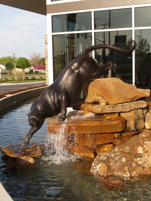 Panther Sculpture