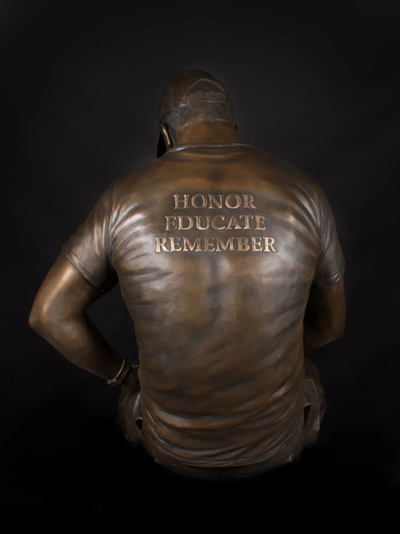 Wounded Warrior Bronze Sculpture