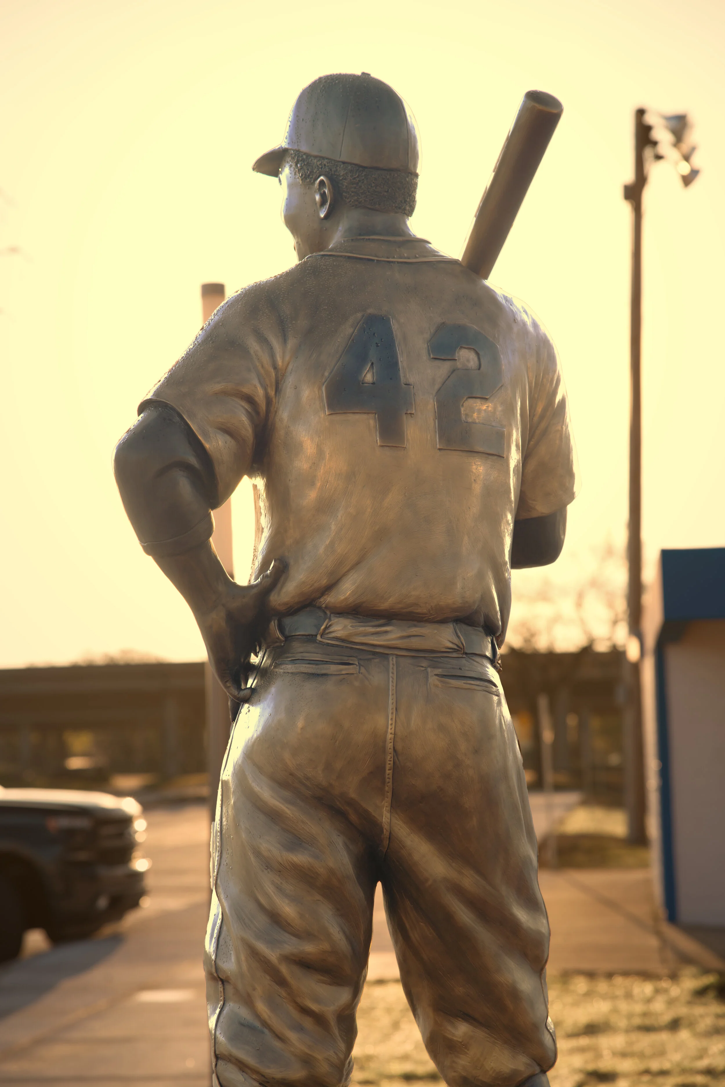 Jackie Robinson Bronze Sculpture