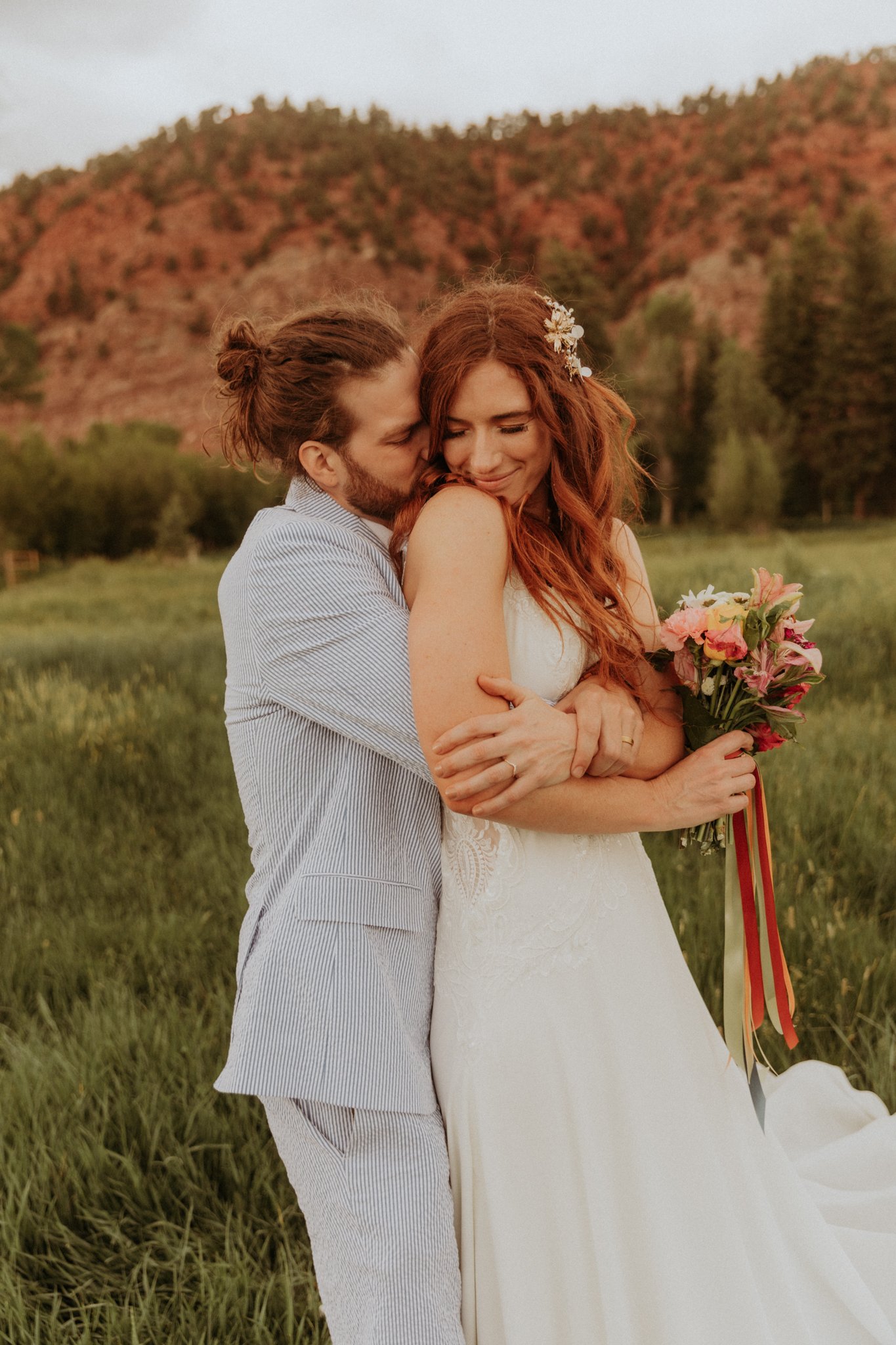 Spring Creeks Ranch Carbondale Colorado Wedding Photographer