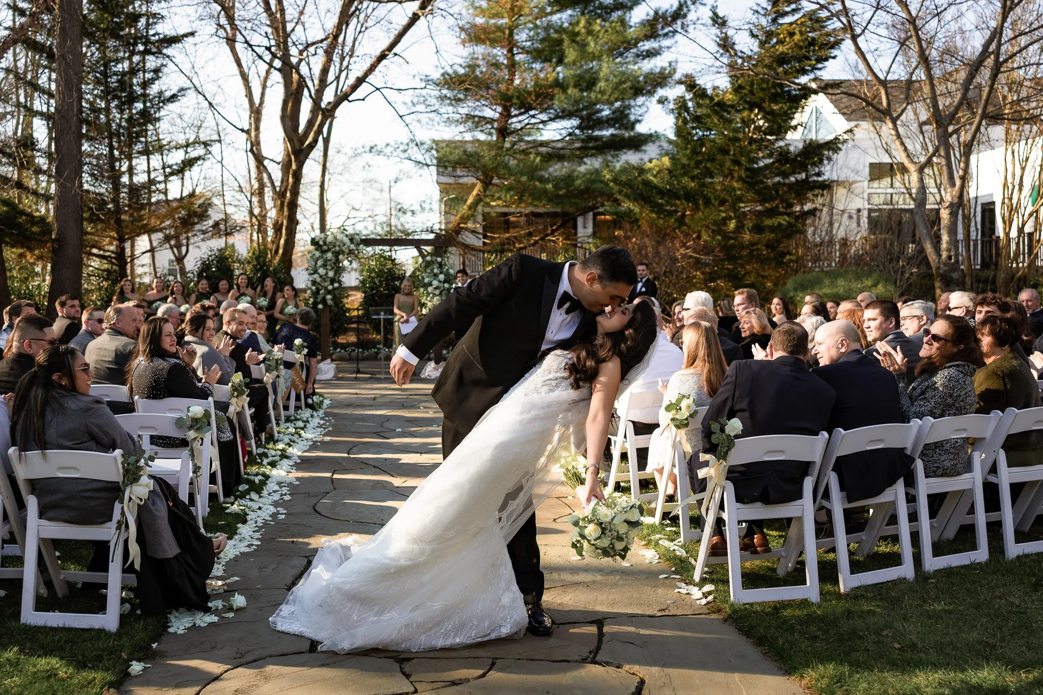 New Jersey Wedding Photography by Cyan Blue Photography English Manor Ceremony