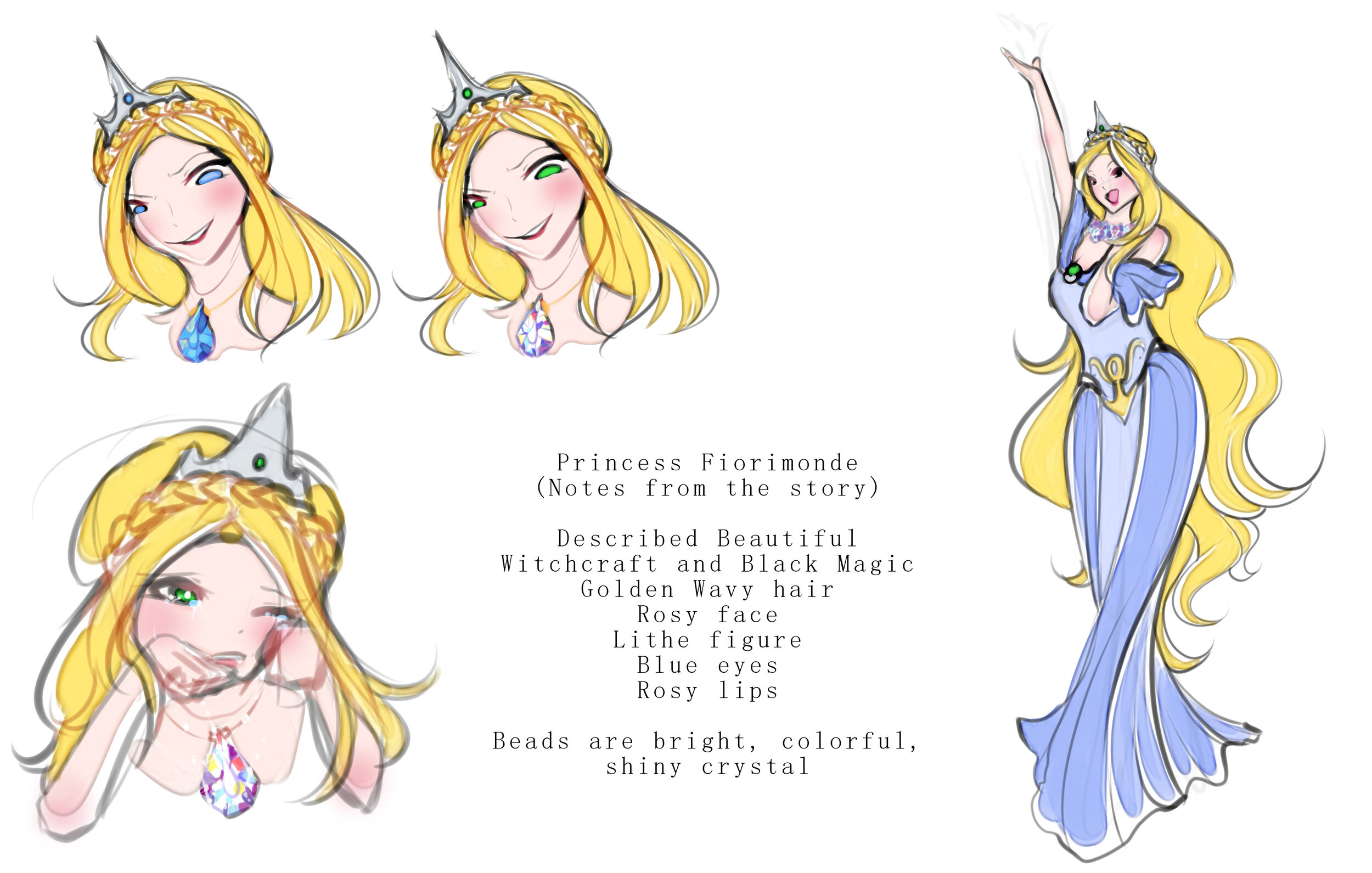 Princess Fiorimonde Concepts