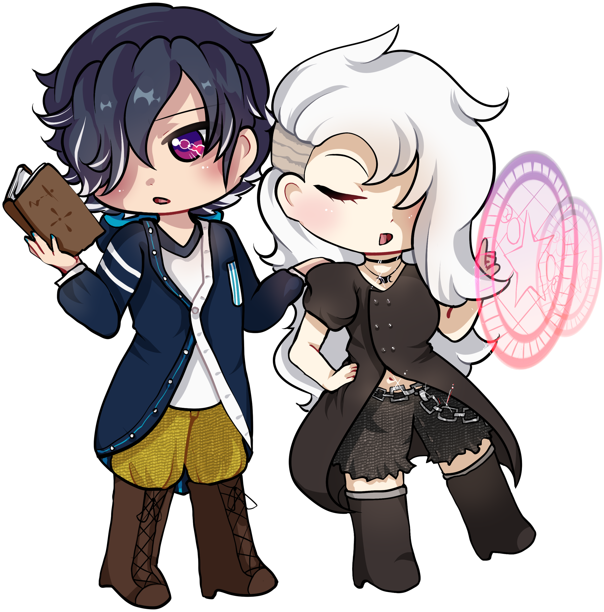 Chibi Couple Commission