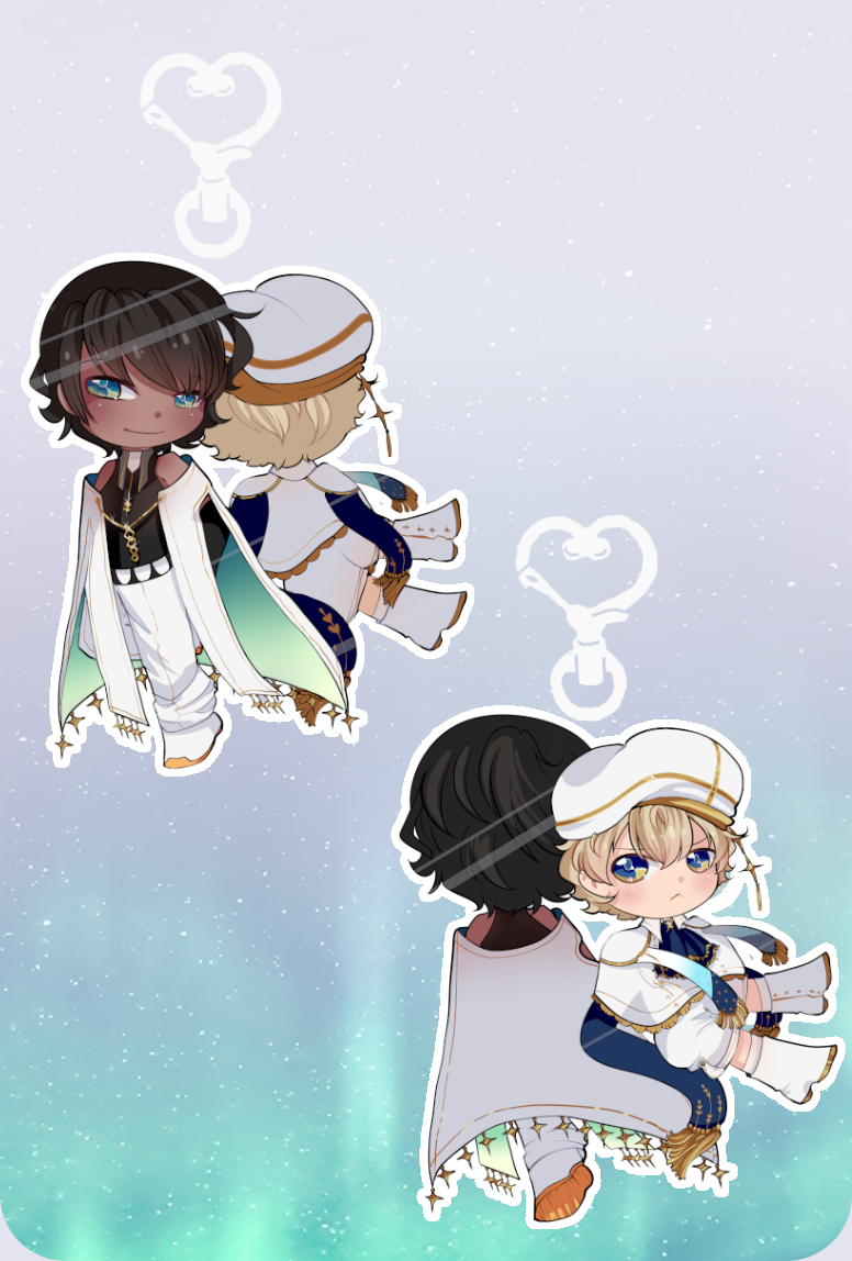 Obey Me Celestial Realm Double Sided Charm Princemizu Obey Me Celestial Realm Double Sided Charm Princemizu