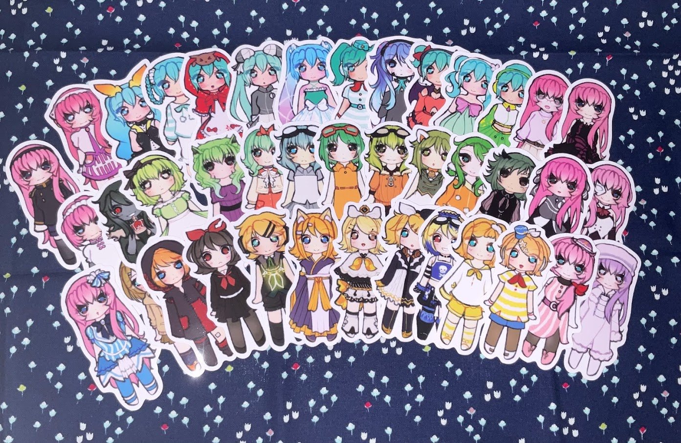 Vocaloid Module Vinyl Stickers — PrinceMizu