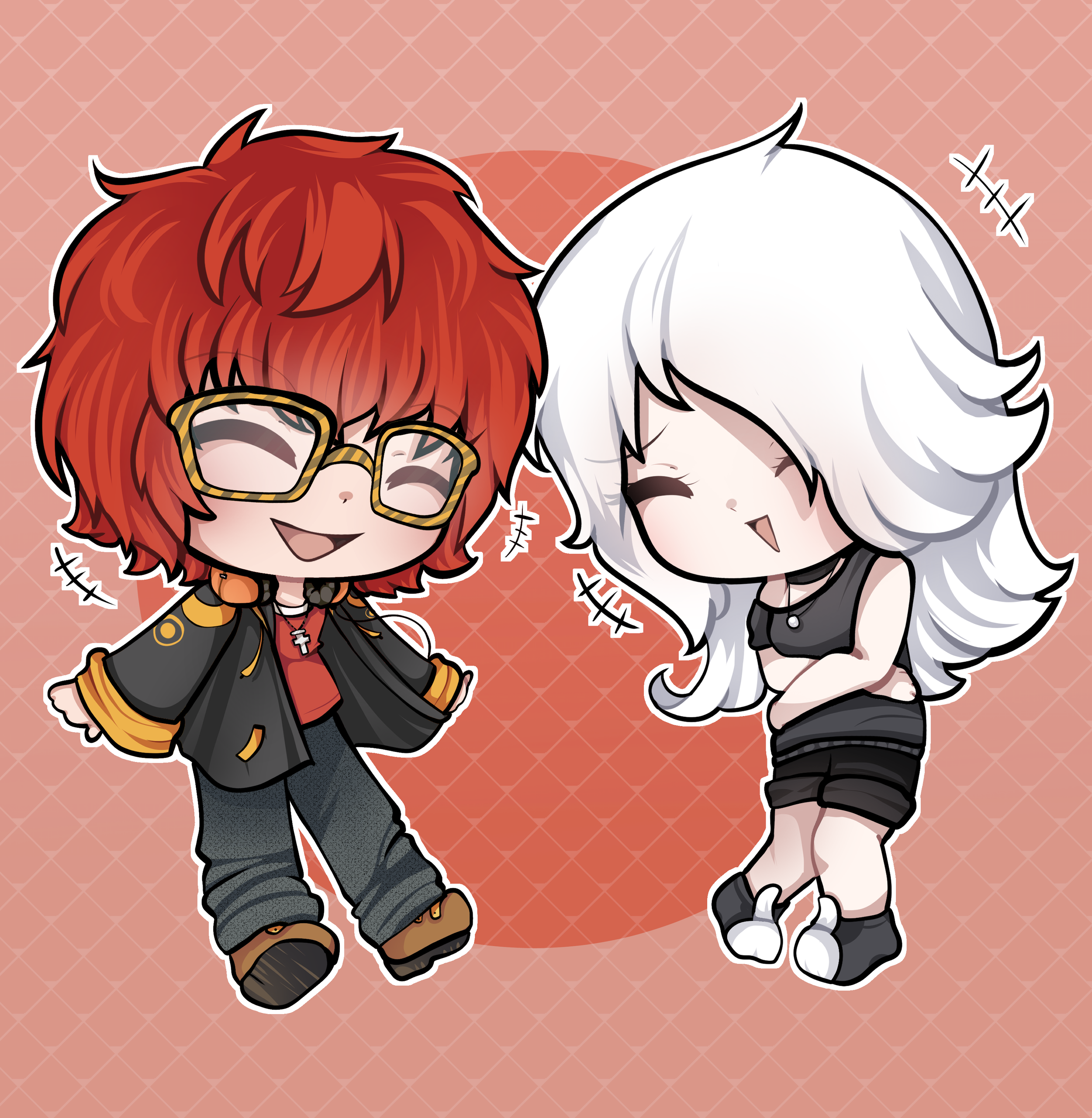 Chibi Couple Commission