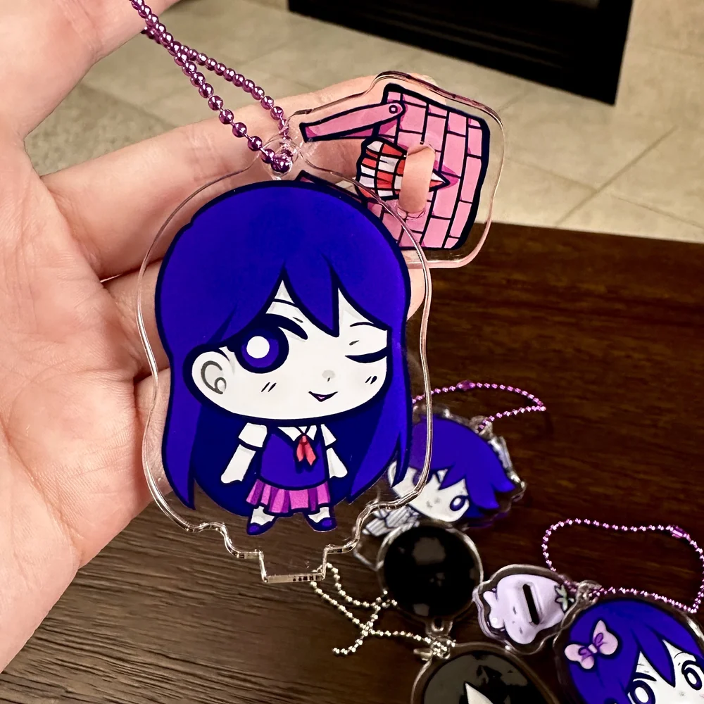 OMORI Headspace Chibi Dual Acrylic Stands and Keychains — PrinceMizu