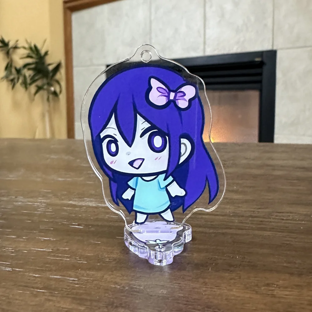 OMORI ヘッドスペースアクリルキーホルダー OMORI Headspace Chibi Dual Acrylic Stands and Keychains — PrinceMizu