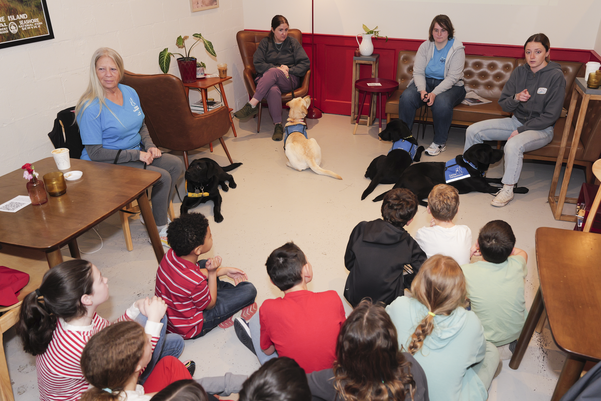 Paws with Purpose: Canine Companions Comes to Kismet Coffee