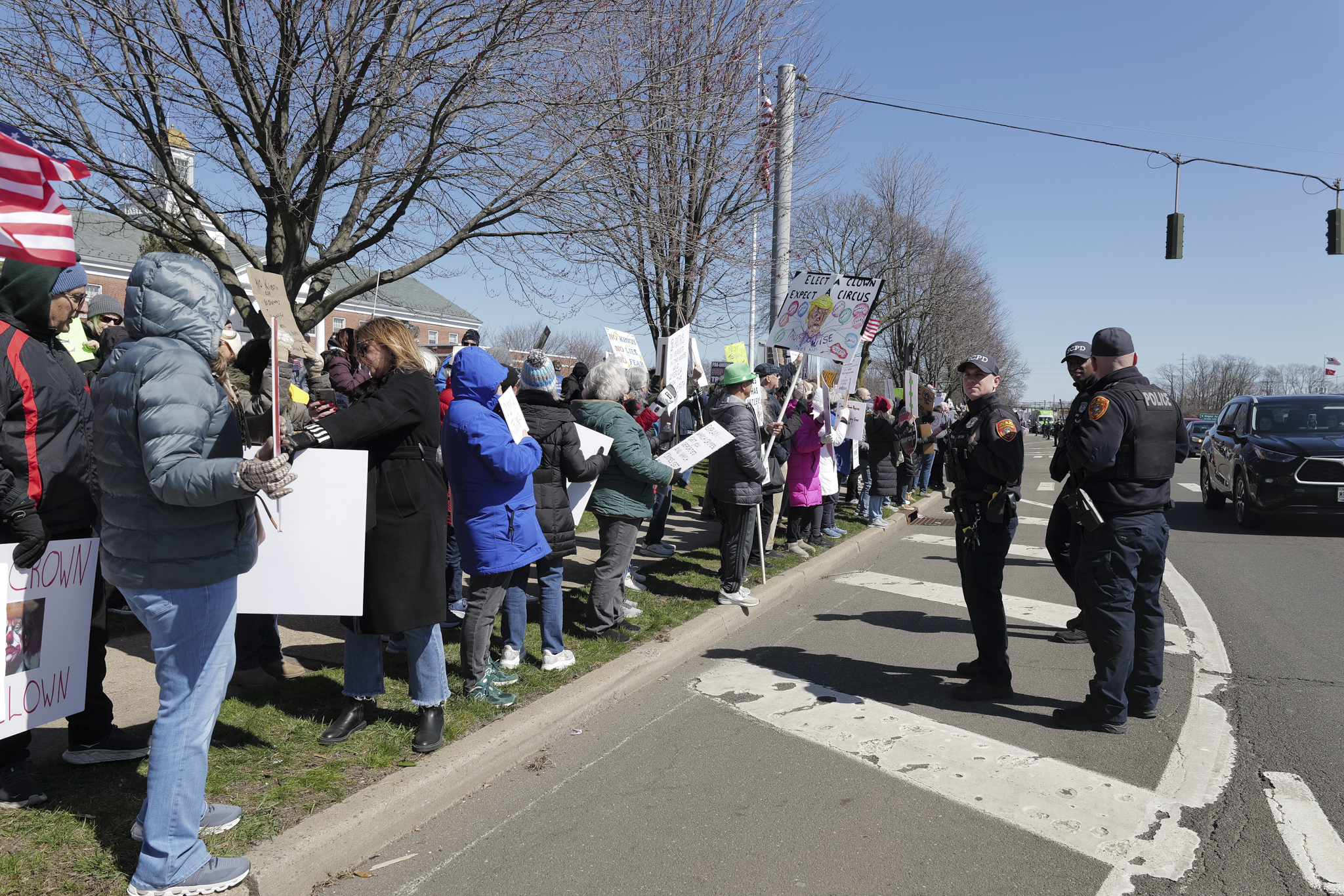 South Shore No Kings Protest