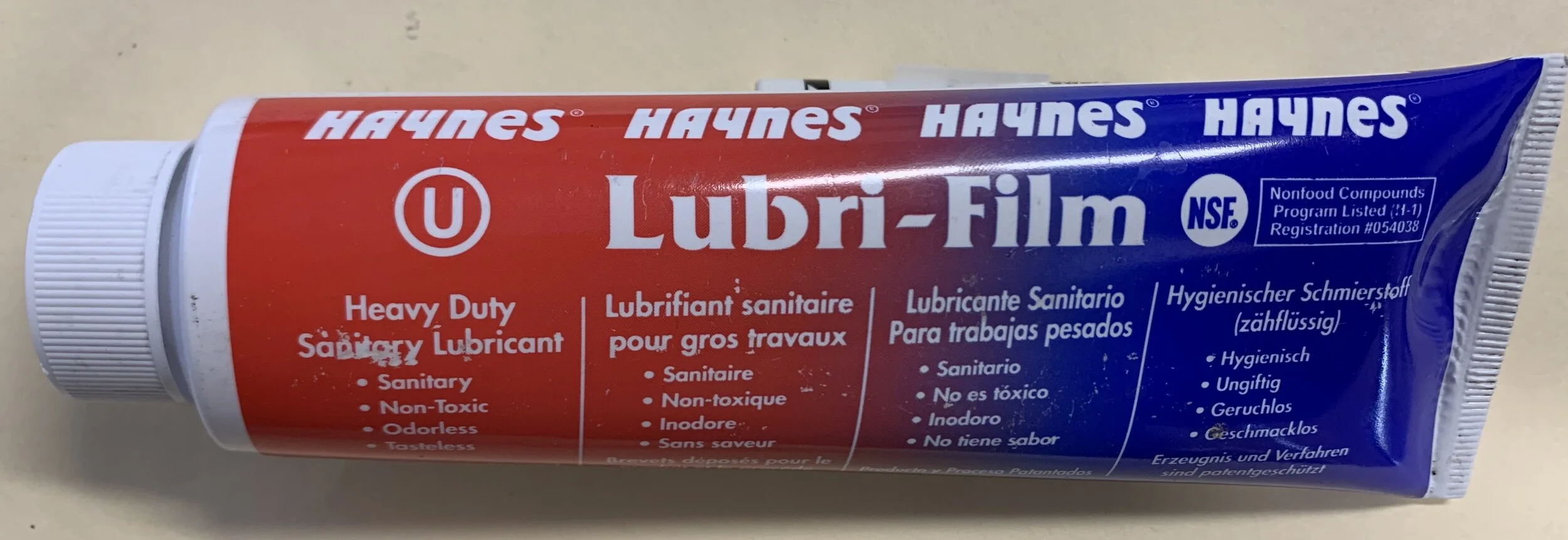 Food grade lube, 4 ounces