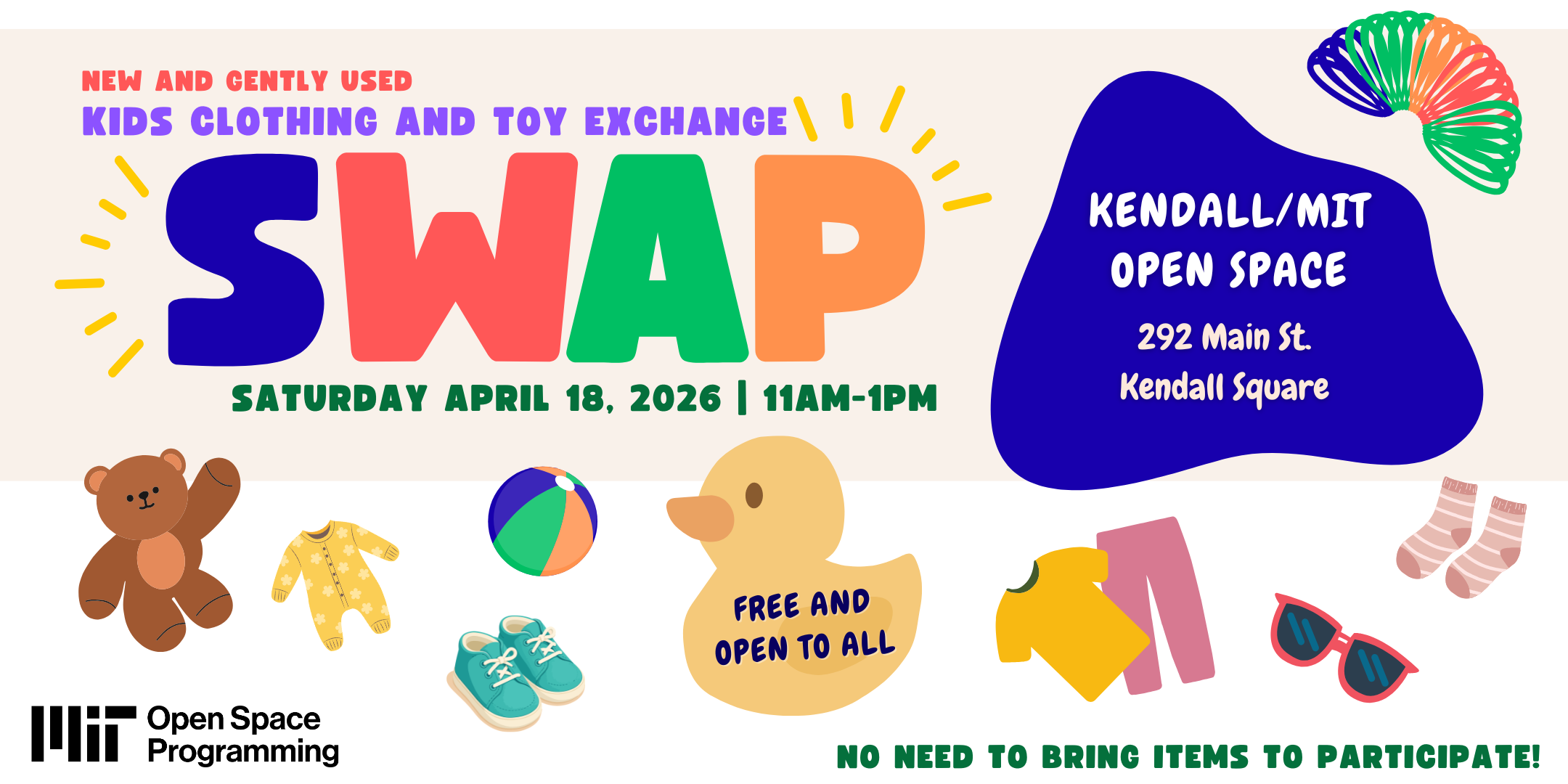 SWAP: Kids’ Clothing & Toy Exchange