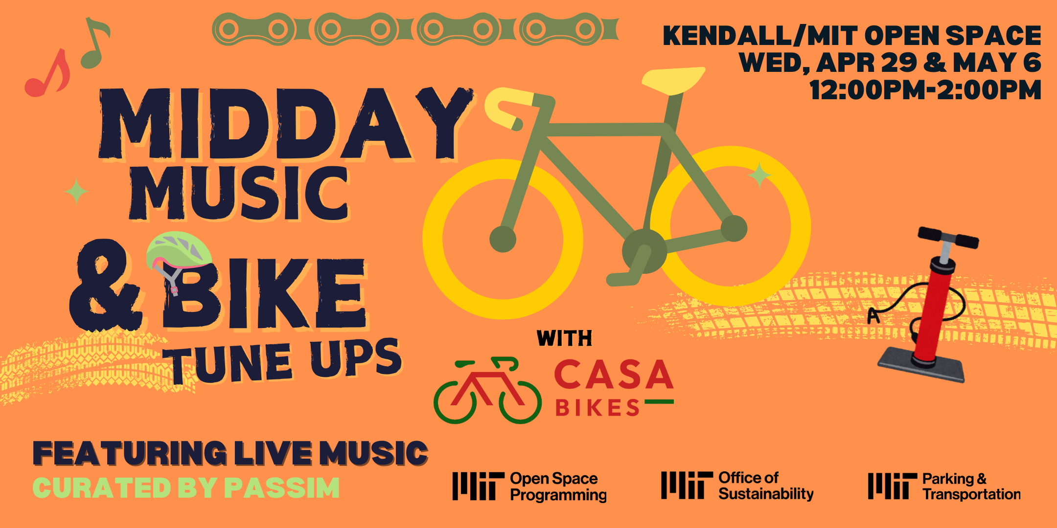 Midday Music and Bike Tune Ups