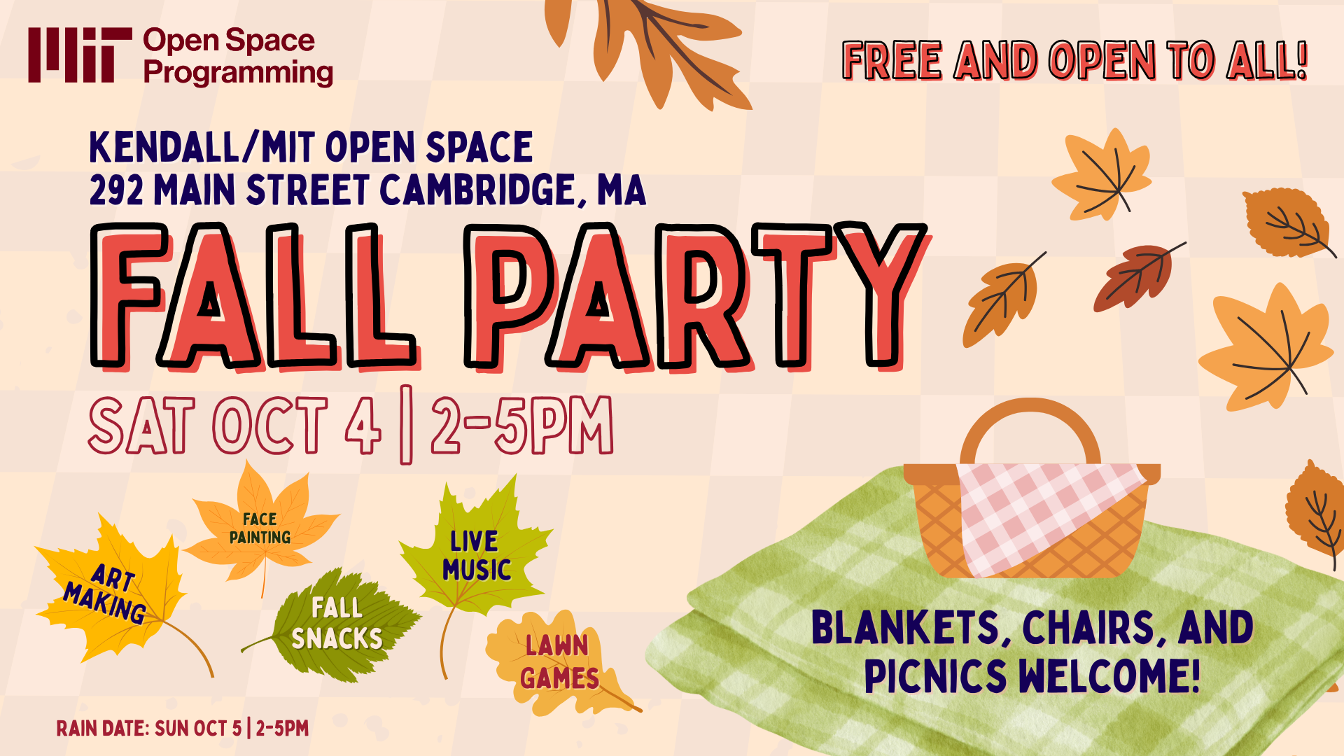 Fall Party — MIT Open Space Programming