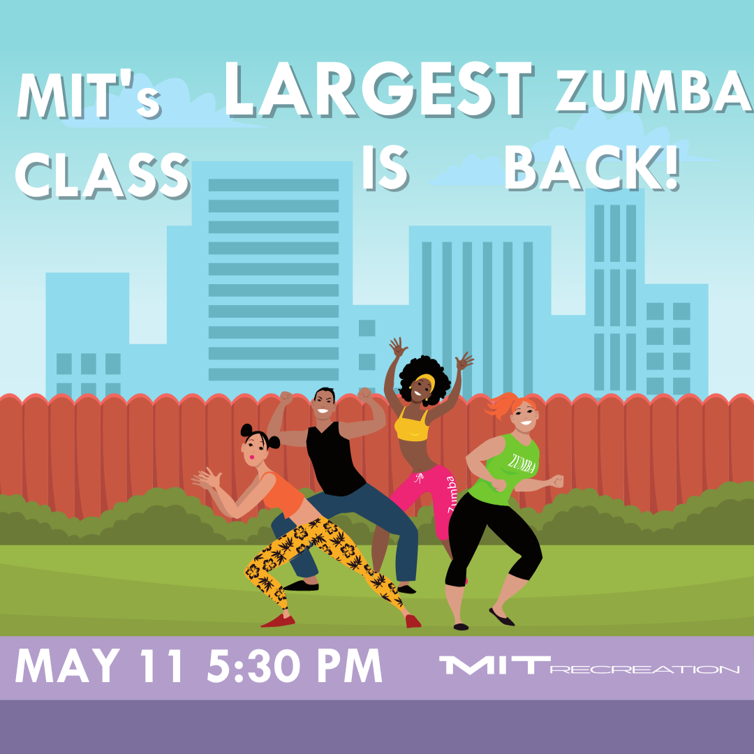 Mit Open Class Zumba Class with MIT Recreation — MIT Open Space Programming