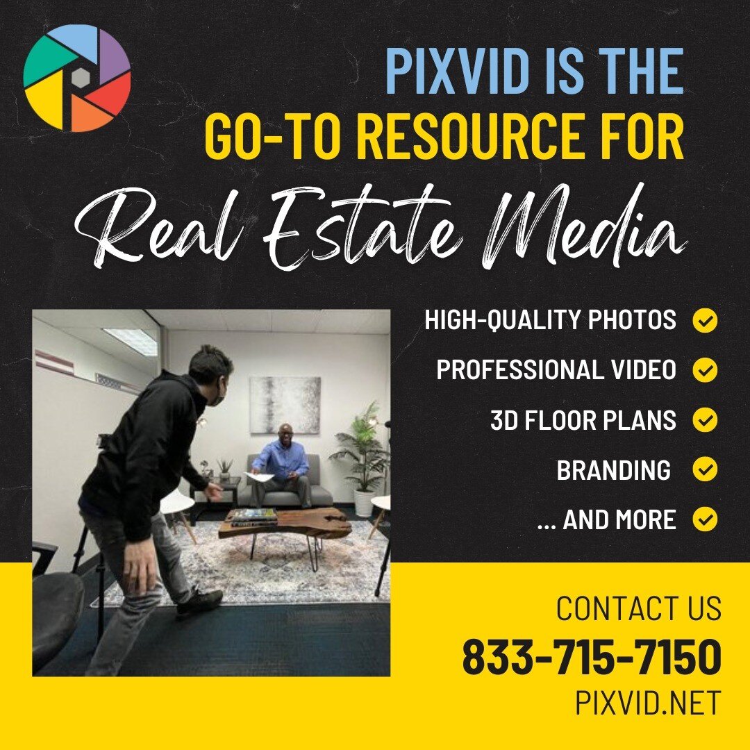 Selling #realestate can be a challenging, time-consuming process. Yet, with the right tools and resources, it doesn't have to be. 💡

At PixVid, we understand the importance of effective marketing and offer a range of services to meet the needs of re